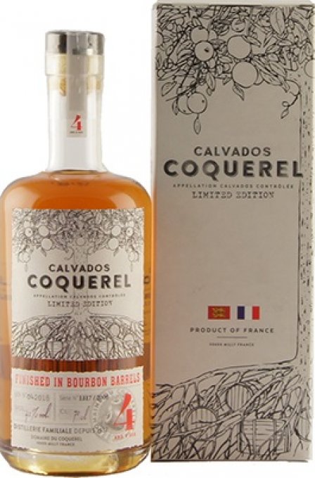 Calvados Coquerel  4 ans Finition Bourbon