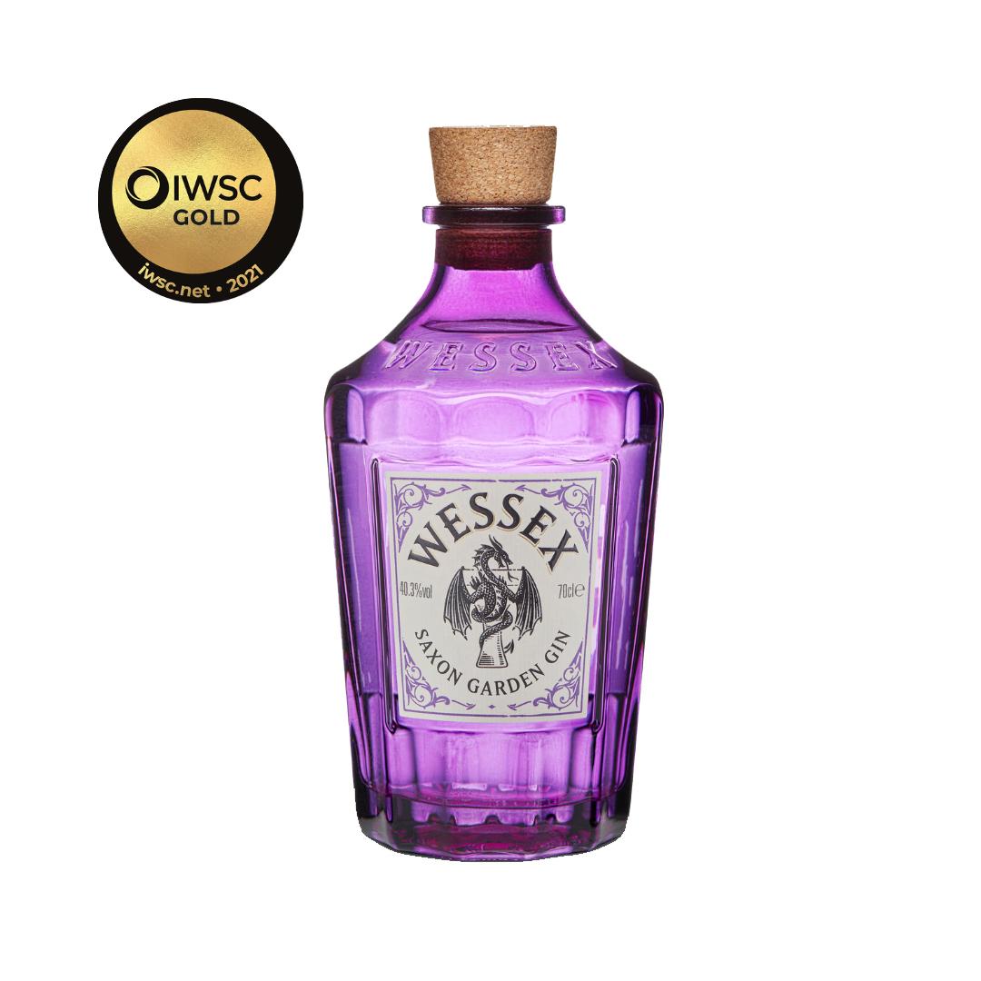 WESSEX Saxon Garden Dry Gin + 5 bouteilles de Tonics offertes