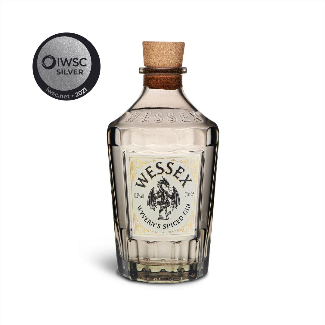 WESSEX WYVERN'S SPICED GIN 70CL 